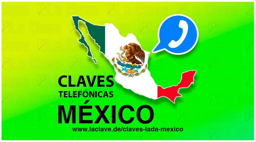 Conoce todas las claves lada de los estados de México